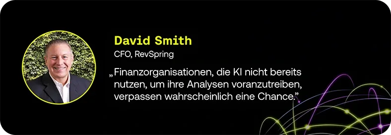 David Smith, CFO, RevSpring