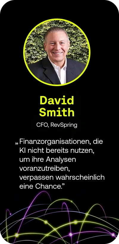 David Smith, CFO, RevSpring
