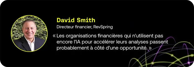 David Smith, CFO, RevSpring