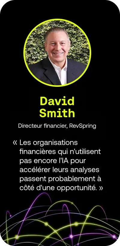 David Smith, CFO, RevSpring