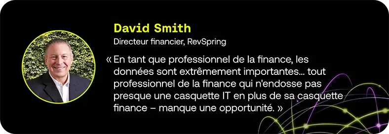 David Smith, Directeur financier, RevSpring
