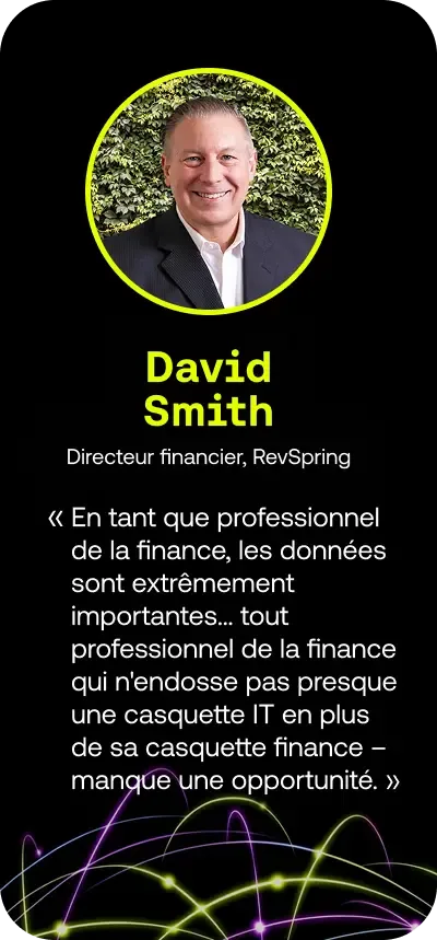 David Smith, Directeur financier, RevSpring