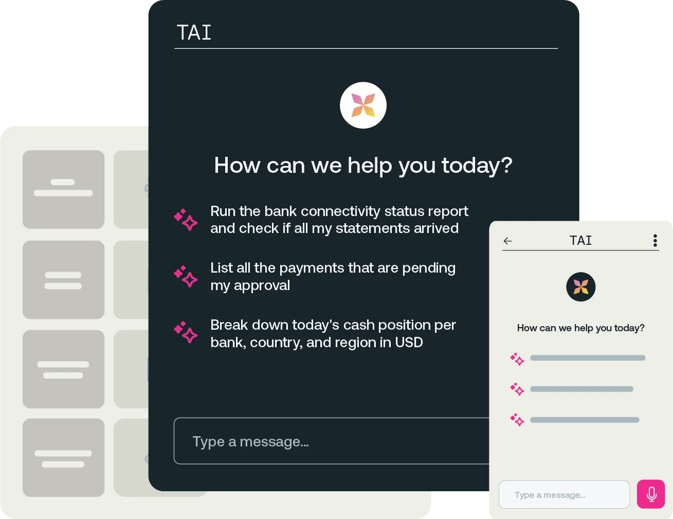 Agentic AI, TAI, now on mobile