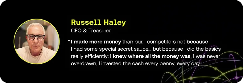 Russell Haley, Former regional CFO/Treasurer, Cantor Fitzgerald & BGC Group