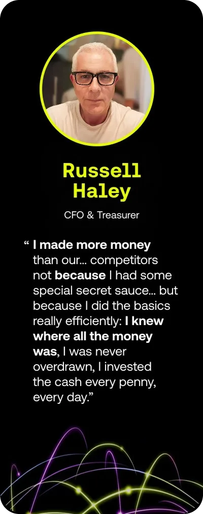 Russell Haley, Former regional CFO/Treasurer, Cantor Fitzgerald & BGC Group
