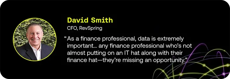 David Smith, CFO, RevSpring