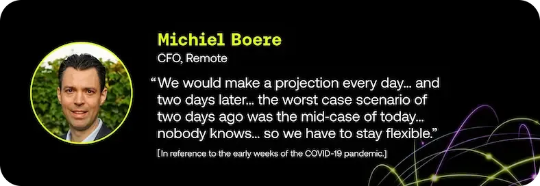 Michiel Boere, CFO, Remote